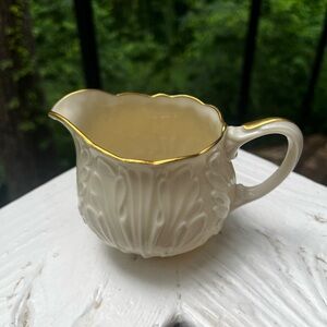 Lenox Cottage Creamer w/ Gold Rim